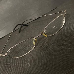 Vintage ch harmony 49-19 140 Gunmetal prescription Eyeglasses used